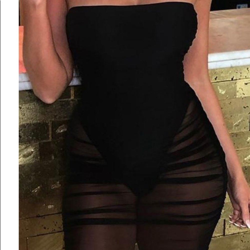 Black sexy dress